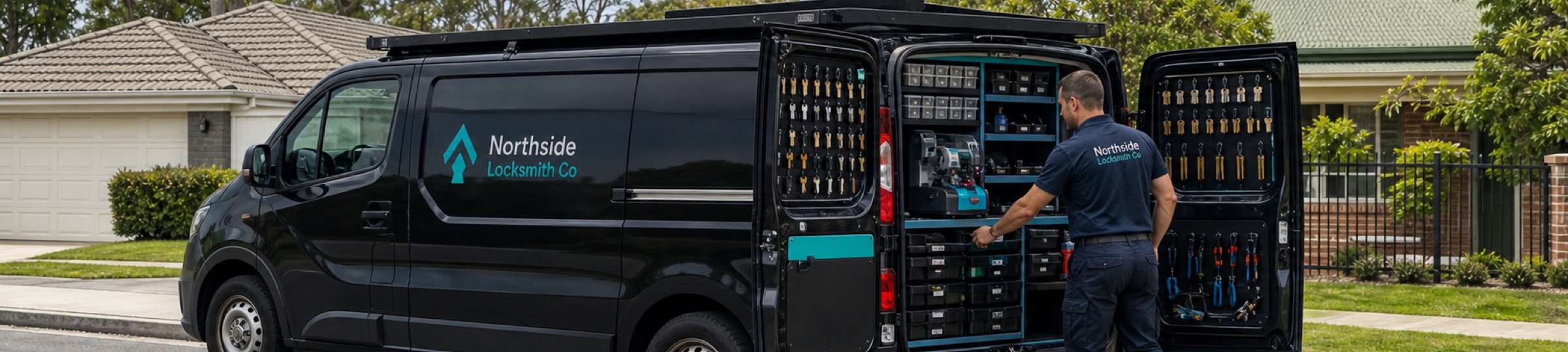 Northside Locksmith Co technicians at work